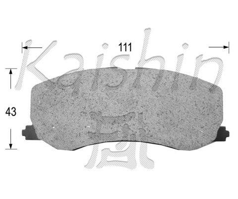 Kaishin FK9015 Brake Pad Set, disc brake FK9015