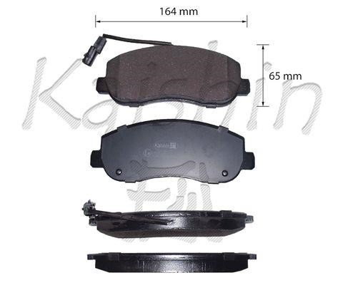 Kaishin FK10214 Brake Pad Set, disc brake FK10214