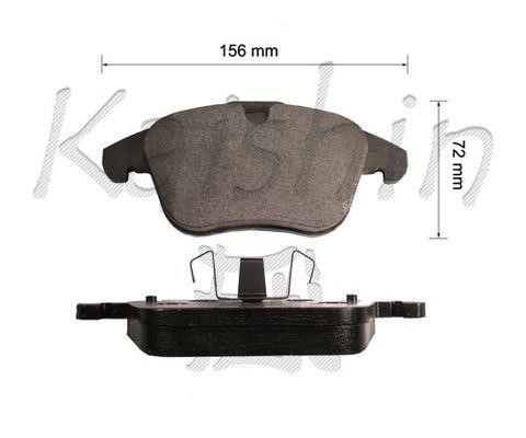 Kaishin FK10159 Brake Pad Set, disc brake FK10159