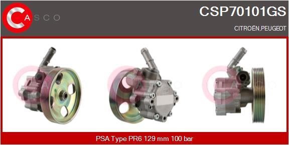 Casco CSP70101GS Hydraulic Pump, steering system CSP70101GS