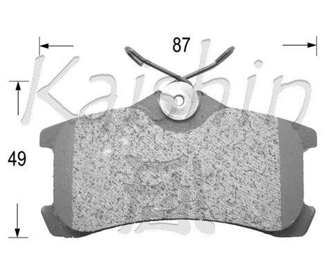 Kaishin FK2220 Brake Pad Set, disc brake FK2220