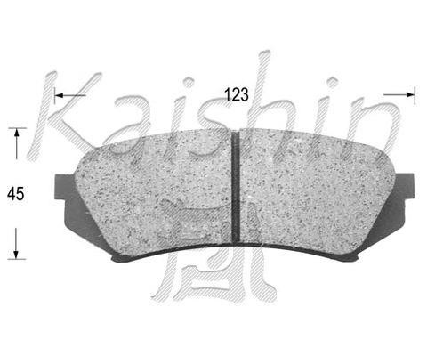 Kaishin FK2179 Brake Pad Set, disc brake FK2179