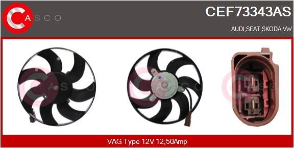 Casco CEF73343AS Hub, engine cooling fan wheel CEF73343AS