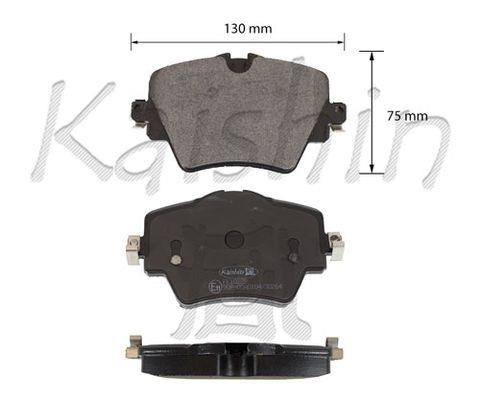 Kaishin FK10228 Front disc brake pads, set FK10228