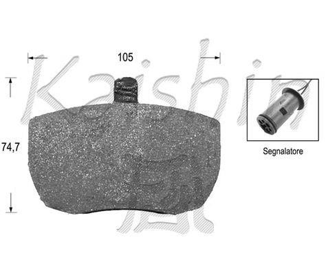 Kaishin FK5303 Brake Pad Set, disc brake FK5303