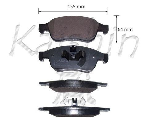 Kaishin FK10213 Brake Pad Set, disc brake FK10213
