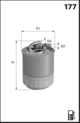 Misfat M310 Fuel filter M310