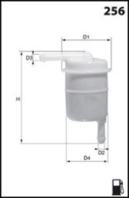 Misfat E119 Fuel filter E119