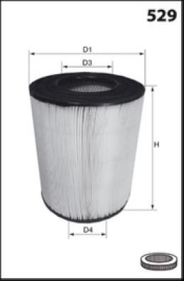 Misfat R1056 Air filter R1056