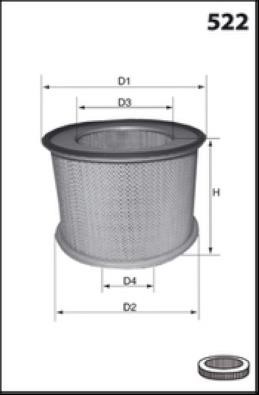 Misfat R1176 Filter R1176