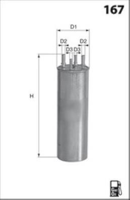 Misfat M692 Fuel filter M692