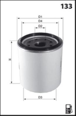 Misfat WS011 Fuel filter WS011