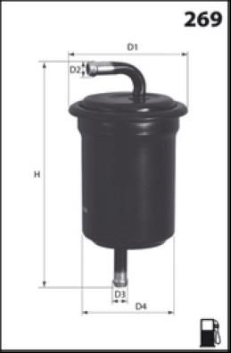 Misfat E141 Fuel filter E141