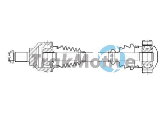 TrakMotive 30-1357 Drive shaft 301357