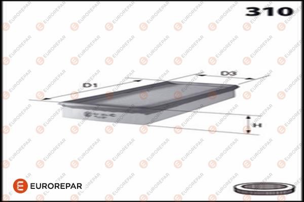 Eurorepar 1682948880 Air filter 1682948880