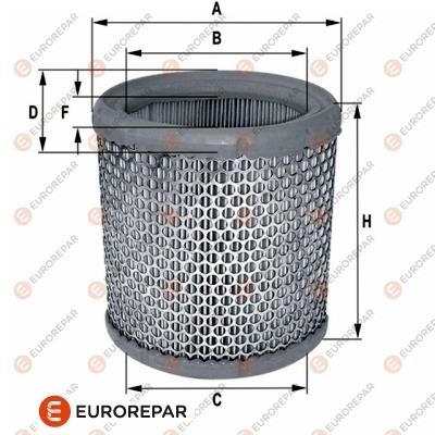 Eurorepar 1680348980 Air filter 1680348980