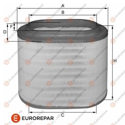 Eurorepar 1680332680 Air filter 1680332680