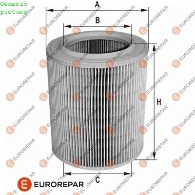 Eurorepar 1680350580 Air filter 1680350580