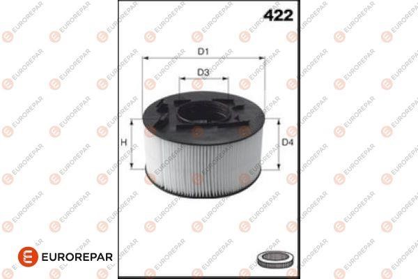 Eurorepar 1682255580 Air filter 1682255580