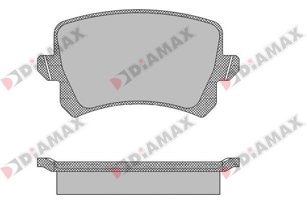 Diamax N09433 Brake Pad Set, disc brake N09433