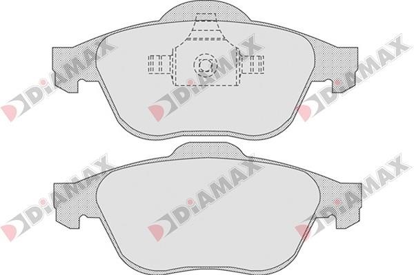Diamax N09040 Brake Pad Set, disc brake N09040