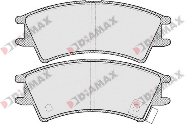 Diamax N09086 Brake Pad Set, disc brake N09086