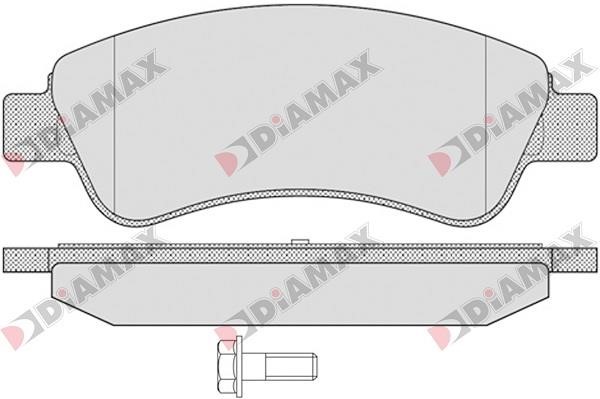 Diamax N09003 Brake Pad Set, disc brake N09003
