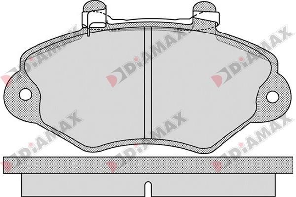 Diamax N09309 Brake Pad Set, disc brake N09309