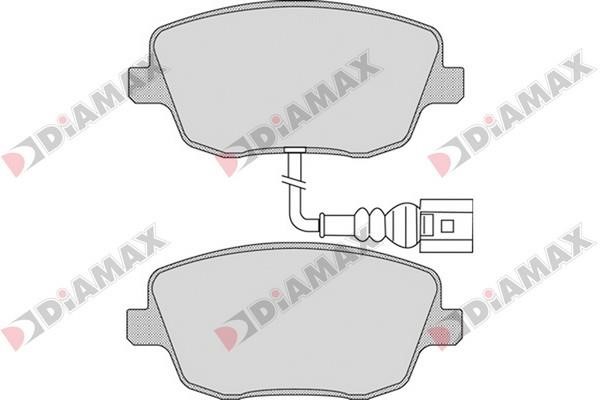 Diamax N09164 Brake Pad Set, disc brake N09164