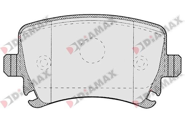 Diamax N09059 Brake Pad Set, disc brake N09059