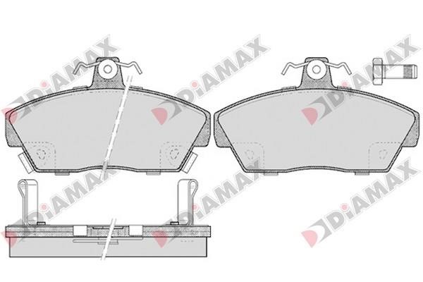 Diamax N09206 Brake Pad Set, disc brake N09206