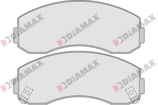 Diamax N09149 Brake Pad Set, disc brake N09149