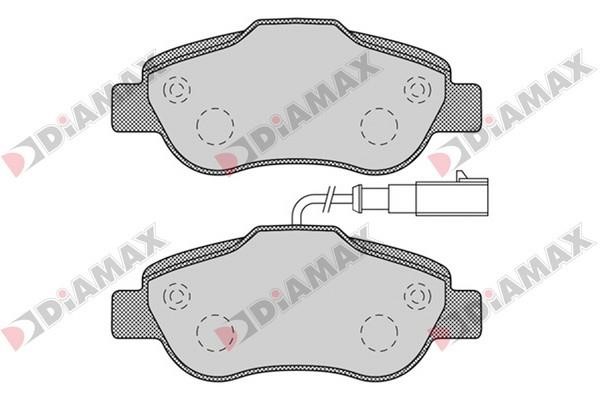Diamax N09386 Brake Pad Set, disc brake N09386