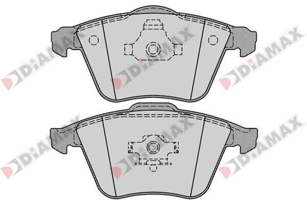 Diamax N09397 Brake Pad Set, disc brake N09397