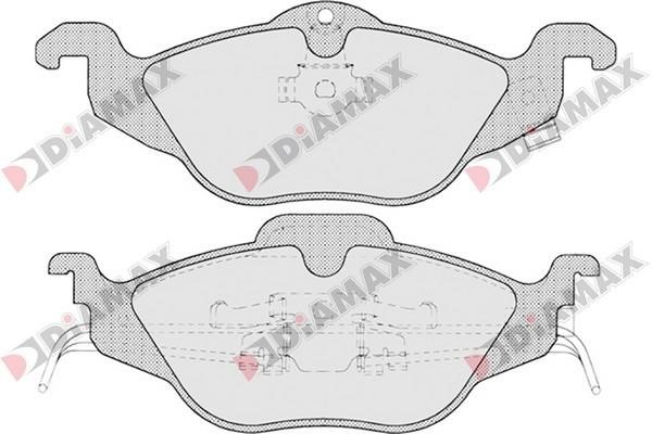 Diamax N09125 Brake Pad Set, disc brake N09125