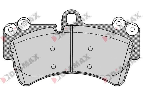 Diamax N09196 Brake Pad Set, disc brake N09196