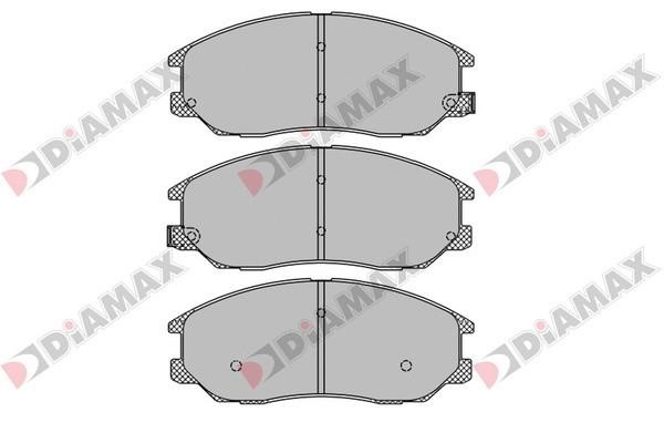 Diamax N09447 Brake Pad Set, disc brake N09447
