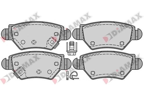 Diamax N09139 Brake Pad Set, disc brake N09139