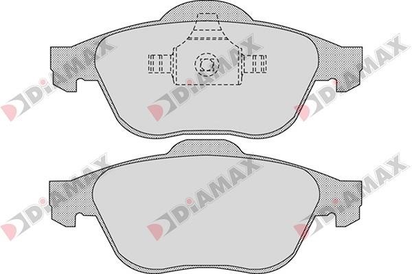 Diamax N09037 Brake Pad Set, disc brake N09037