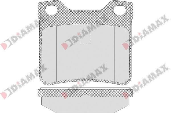 Diamax N09014 Brake Pad Set, disc brake N09014
