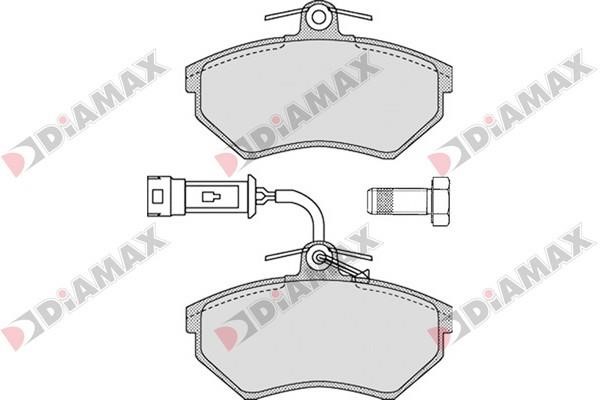 Diamax N09340 Brake Pad Set, disc brake N09340