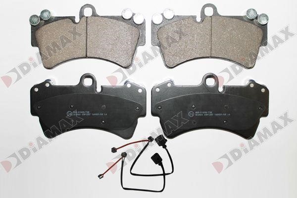 Diamax N09196A Brake Pad Set, disc brake N09196A