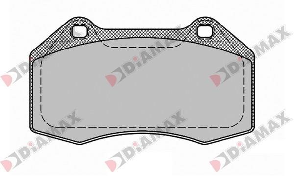 Diamax N09432 Brake Pad Set, disc brake N09432