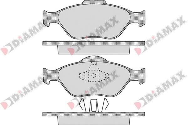 Diamax N09319 Brake Pad Set, disc brake N09319