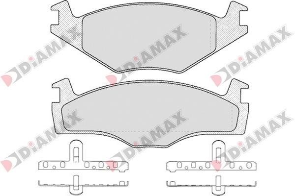 Diamax N09063 Brake Pad Set, disc brake N09063