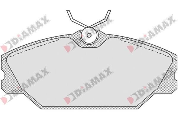 Diamax N09072 Brake Pad Set, disc brake N09072