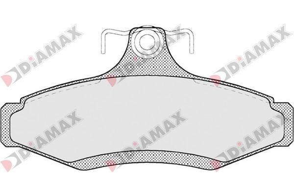 Diamax N09211 Brake Pad Set, disc brake N09211