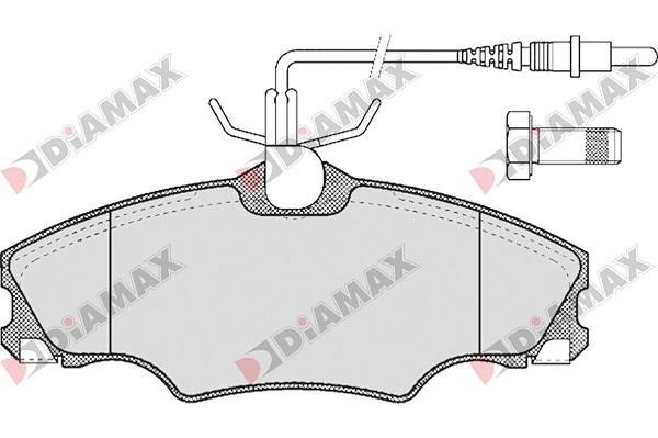 Diamax N09046 Brake Pad Set, disc brake N09046