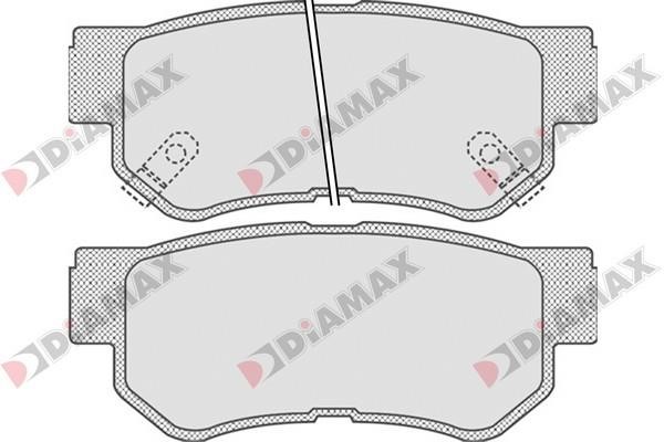 Diamax N09171 Brake Pad Set, disc brake N09171