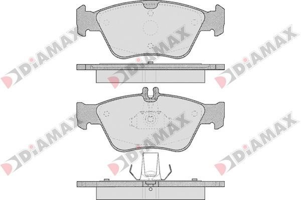 Diamax N09157 Brake Pad Set, disc brake N09157